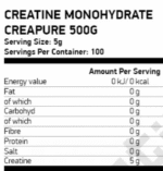 CREATINE MONOHYDRATE CREAPURE - Image 4